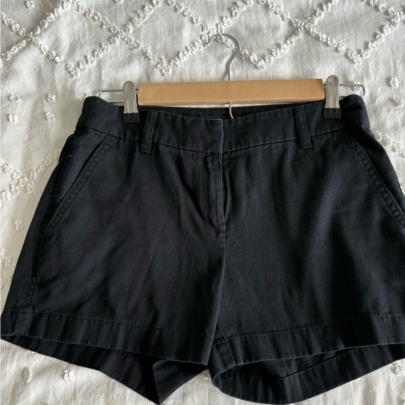 J. Crew Black Bermuda Shorts with Relaxed Fit - Picture 1 of 3